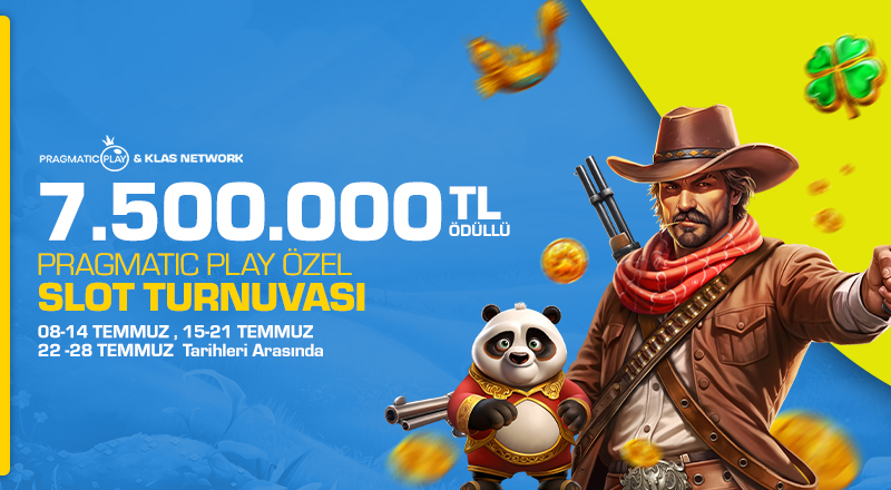 Pragmatic Play & Klas Network Özel Slot Turnuvası